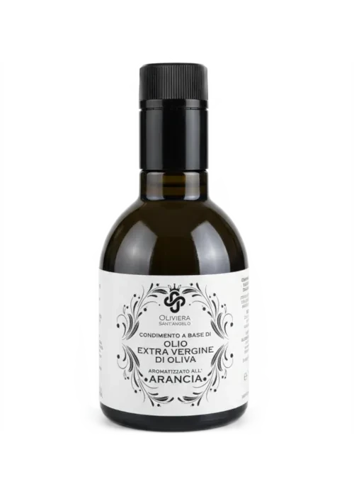 olio extra vergine aromatizzato all'arancia