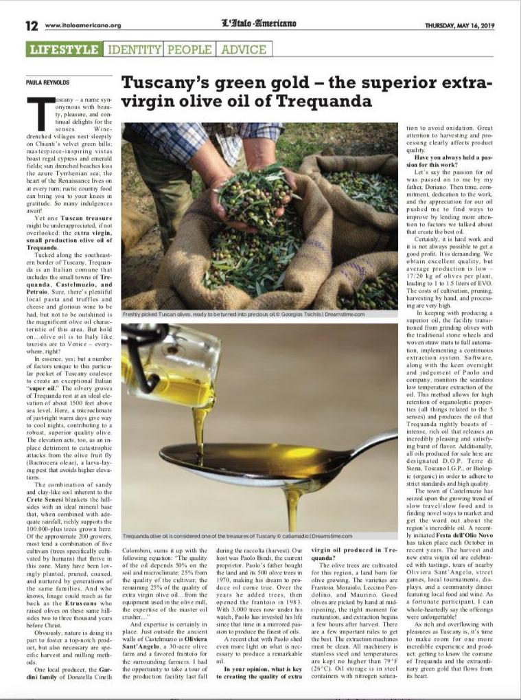  olio extra vergine di oliva premiato