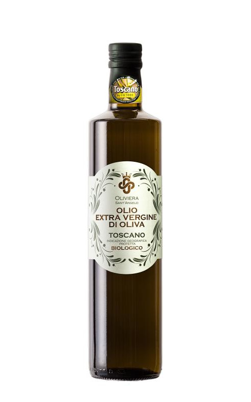 olio extra vergine di IGP toscano certificato biologico