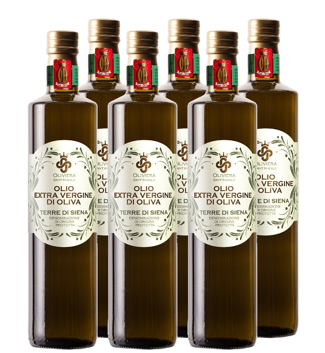 OFFERTA Olio Terre di Siena DOP 2022 DOP lt 0,750 x 6