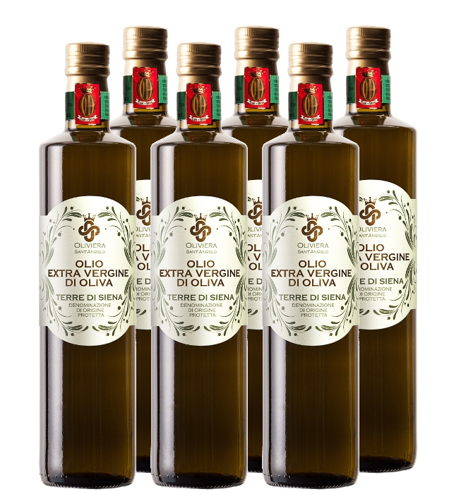 DOP Terre di Siena 2023 Olio Extra Vergine di Oilva LT 0,500 x 6