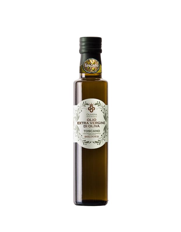 6 x Italian extra virgin organic olive oil 2023  Tuscany-IGP lt. 0,25