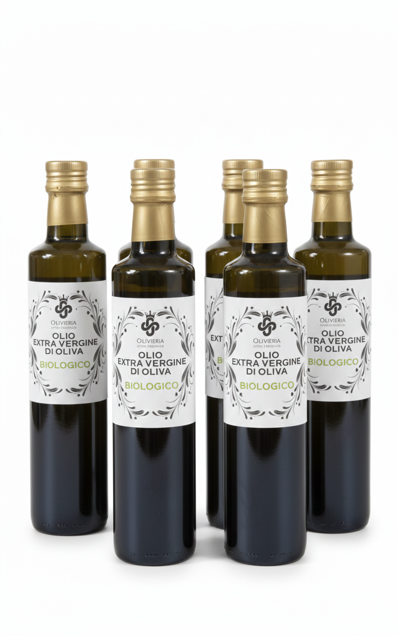 Organic Extra Virgin Olive Oil 6 x 0.50L - 2025 Harvest