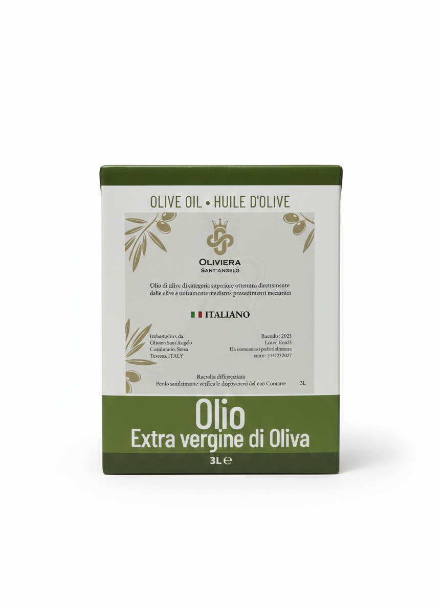 ✨ Bag in Box Olio Extra Vergine di Oliva (3 Lt) - Raccolto 2025 🇮🇹