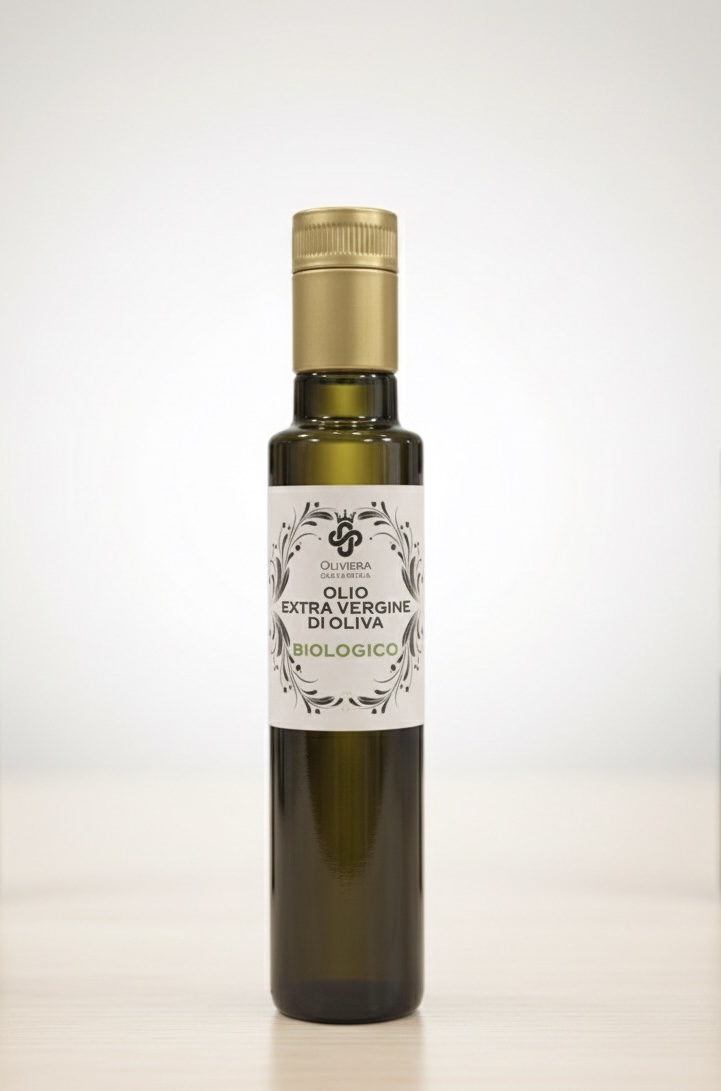 Olio Extra Vergine di Oliva lt 0,25 Biologico 2025