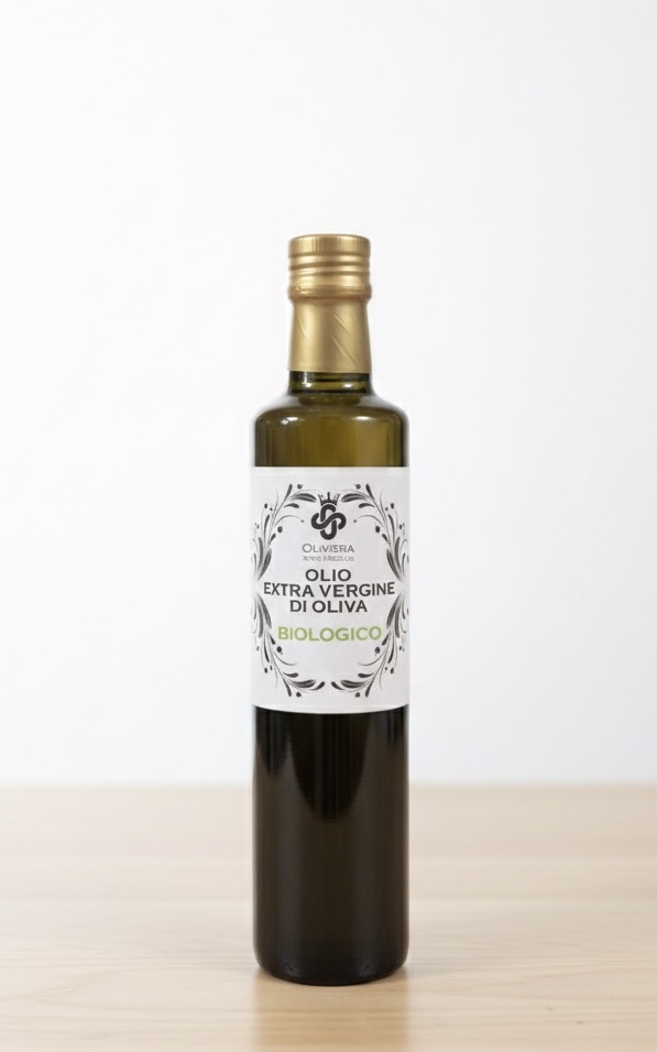 Olio Extra Vergine di Oliva lt 0,50 Biologico 2025
