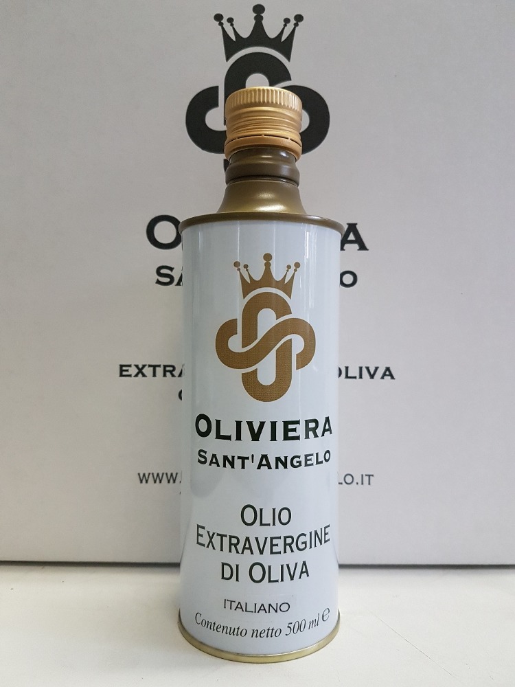 Italian Extra Virgin Olive Oil Tin  0,500 Lt harvest  2022