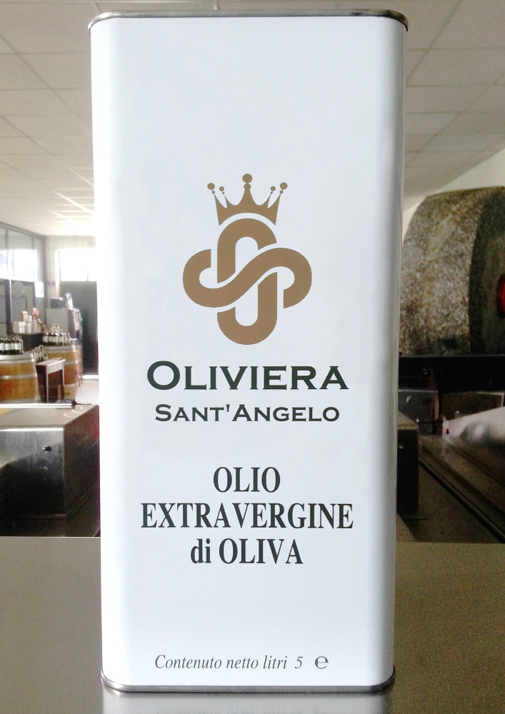 Italian Extra Virgin Olive Oil Tank 5 lt harvest 2022